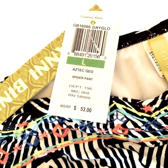 GIANNI BINI➕NWT Aztec Spider Bottom - Picture 3 of 5